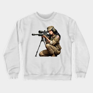 Sniper Girl Crewneck Sweatshirt